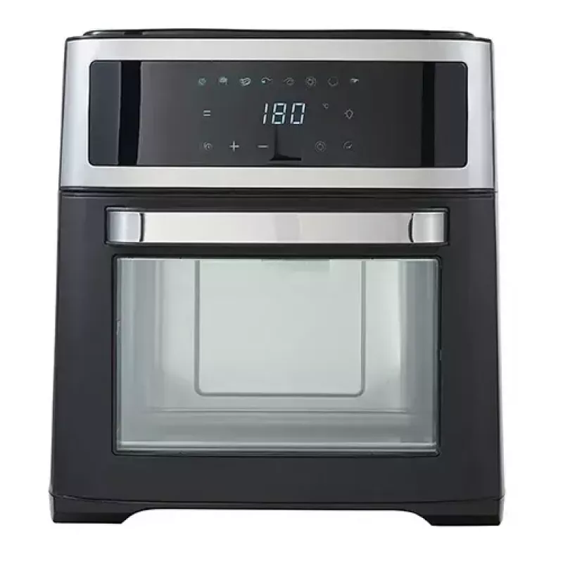 Karšto oro gruzdintuvė orkaitė Adler AD 6309 13 L 2500 W juoda/sidabrinė, jutiklinis valdymas, rotiserija