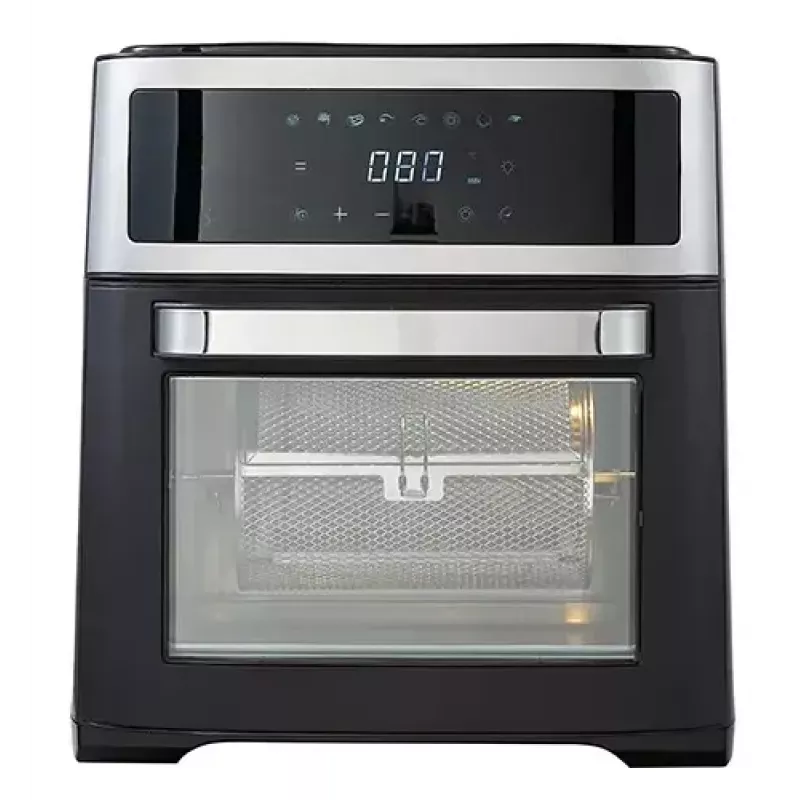 Karšto oro gruzdintuvė orkaitė Adler AD 6309 13 L 2500 W juoda/sidabrinė, jutiklinis valdymas, rotiserija