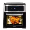 Karšto oro gruzdintuvė orkaitė Adler AD 6309 13 L 2500 W juoda/sidabrinė, jutiklinis valdymas, rotiserija