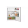 Bosch Serie 2 KIL22NSE0 kombinuotas šaldytuvas įmontuojamas 119 L Baltas