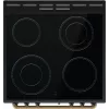 Gorenje GECS6B71CLB Laisvai pastatoma viryklė Elektrinė Keraminė kaitlentė Juoda