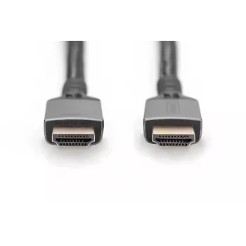 DIGITUS 8K PREMIUM HDMI 2.1 jungiamasis kabelis su paauksuotais kontaktais, palaiko 8K/60Hz 1m