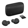 Jabra Evolve2 Buds - USB-A MS belaidžio įkrovimo padėklas, tikrai belaidis stereo (TWS), skambučiai/muzika, 5,4 g, ausinės, juodos