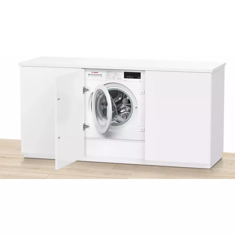 Bosch Serie 6 WIW24342EU skalbimo mašina, priekinė pakrova, 8 kg, 1200 aps./min., balta
