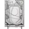 Bosch Serie 6 WIW24342EU skalbimo mašina, priekinė pakrova, 8 kg, 1200 aps./min., balta