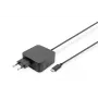 Nešiojamojo kompiuterio USB-C įkroviklis Digitus DA-10071 65W, vidaus naudojimui, AC, juodos spalvos