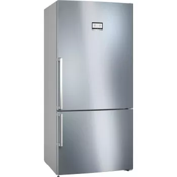 Šaldytuvas-šaldiklis Bosch Serie 6 KGN86AIDR, laisvai pastatomas, 631 L bendras (479 L šaldytuvas / 152 L šaldiklis), nerūdijantis plienas, NoFrost