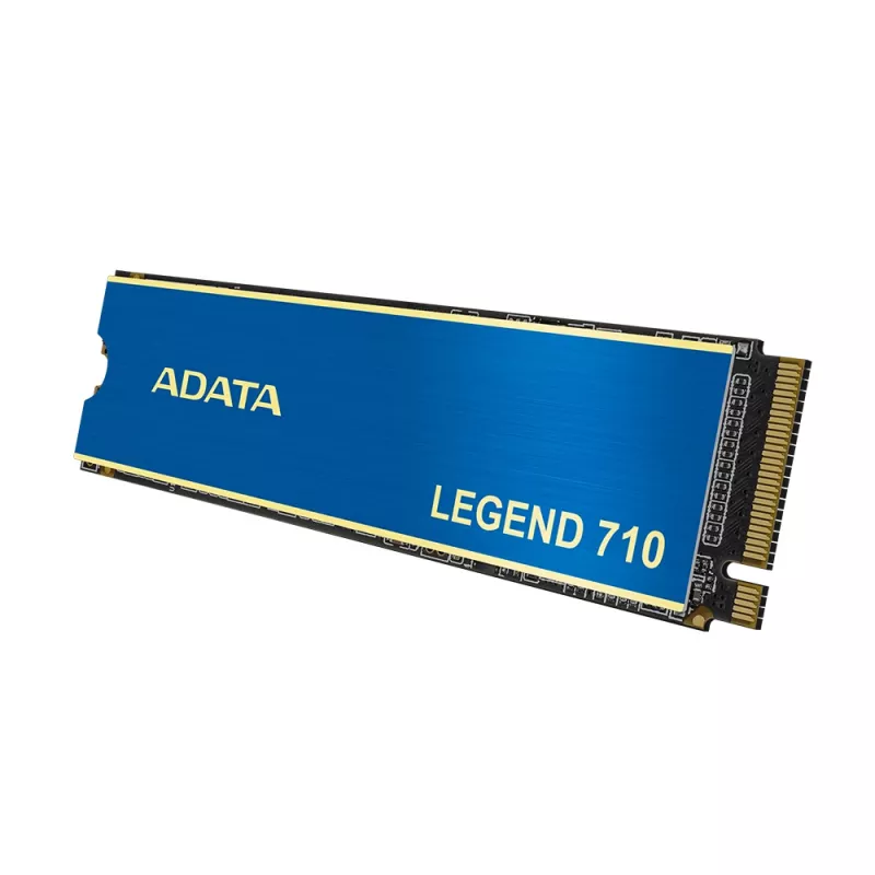SSD M.2 ADATA LEGEND 710 256 GB — PCIe 3.0 NVMe, skaitymo greitis 2100 MB/s, rašymo greitis 1000 MB/s