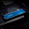 SSD M.2 ADATA LEGEND 710 256 GB — PCIe 3.0 NVMe, skaitymo greitis 2100 MB/s, rašymo greitis 1000 MB/s