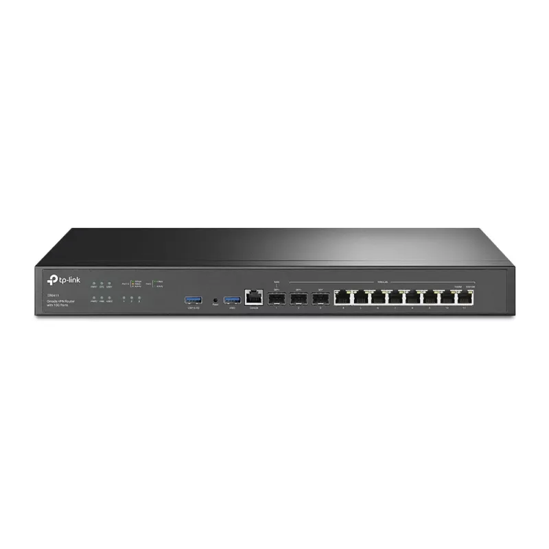 VPN maršrutizatorius TP-Link Omada ER8411 su 10G prievadais