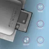 Axagon CRE-S3C Aliumininis didelės spartos USB-C 3.2 Gen 1 atminties kortelių skaitytuvas. 3 lizdai, UHS-II