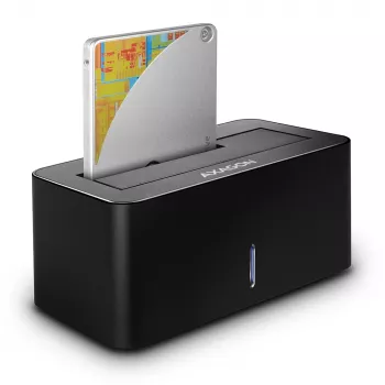 Axagon ADSA-SN stacionari diskų prijungimo stotelė USB 3.2 Gen 1 (3.1 Gen 1) Type-A Juoda