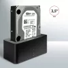 Axagon ADSA-SN stacionari diskų prijungimo stotelė USB 3.2 Gen 1 (3.1 Gen 1) Type-A Juoda
