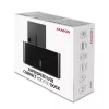 Axagon ADSA-SN stacionari diskų prijungimo stotelė USB 3.2 Gen 1 (3.1 Gen 1) Type-A Juoda