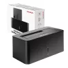 Axagon ADSA-SN stacionari diskų prijungimo stotelė USB 3.2 Gen 1 (3.1 Gen 1) Type-A Juoda
