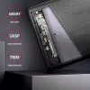 2,5 colio HDD/SSD dėklas AXAGON EE25-A6C — SATA, USB 3.2 Gen 1 (Type-C ir Type-A), aliuminis, juodas