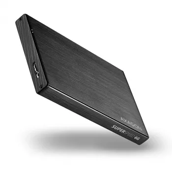 Axagon EE25-XA6 kompaktiškas aliumininis USB 3.2 Gen 1 - SATA 6G išorinis dėklas, skirtas 2,5 colio SSD/HDD