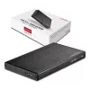 Axagon EE25-XA6 kompaktiškas aliumininis USB 3.2 Gen 1 - SATA 6G išorinis dėklas, skirtas 2,5 colio SSD/HDD