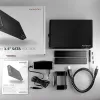 Axagon EE35-XA3 kompaktiškas aliumininis USB 3.2 Gen 1 išorinis dėklas SATA, skirtas 3,5 colio HDD