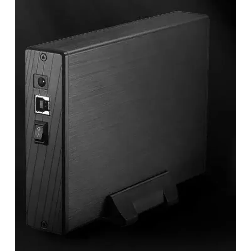 Axagon EE35-XA3 kompaktiškas aliumininis USB 3.2 Gen 1 išorinis dėklas SATA, skirtas 3,5 colio HDD