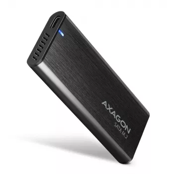 SSD dėklas Axagon EEM2-SBC USB-C 3.2 Gen 2 juodas M.2