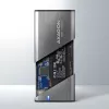 Axagon EEM2-SG2 SuperSpeed+ USB-C – M.2 NVMe ir SATA SSD RAW dėžutė