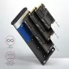 Axagon EEM2-SG2 SuperSpeed+ USB-C – M.2 NVMe ir SATA SSD RAW dėžutė