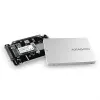 Axagon RSS-M2SD SATA - M.2 SATA SSD, vidinė 2,5 colio ALU dėžutė, sidabrinė