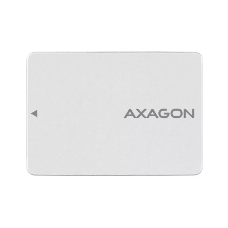 Axagon RSS-M2SD SATA - M.2 SATA SSD, vidinė 2,5 colio ALU dėžutė, sidabrinė