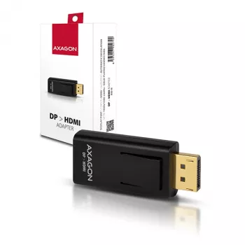 Kabelio lyties keitiklis Axagon RVD-HI DisplayPort į HDMI juodas
