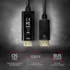 Axagon RVD-HI14C2 DisplayPort -> HDMI 1.4 laidas 1,8 m, 4K/30Hz