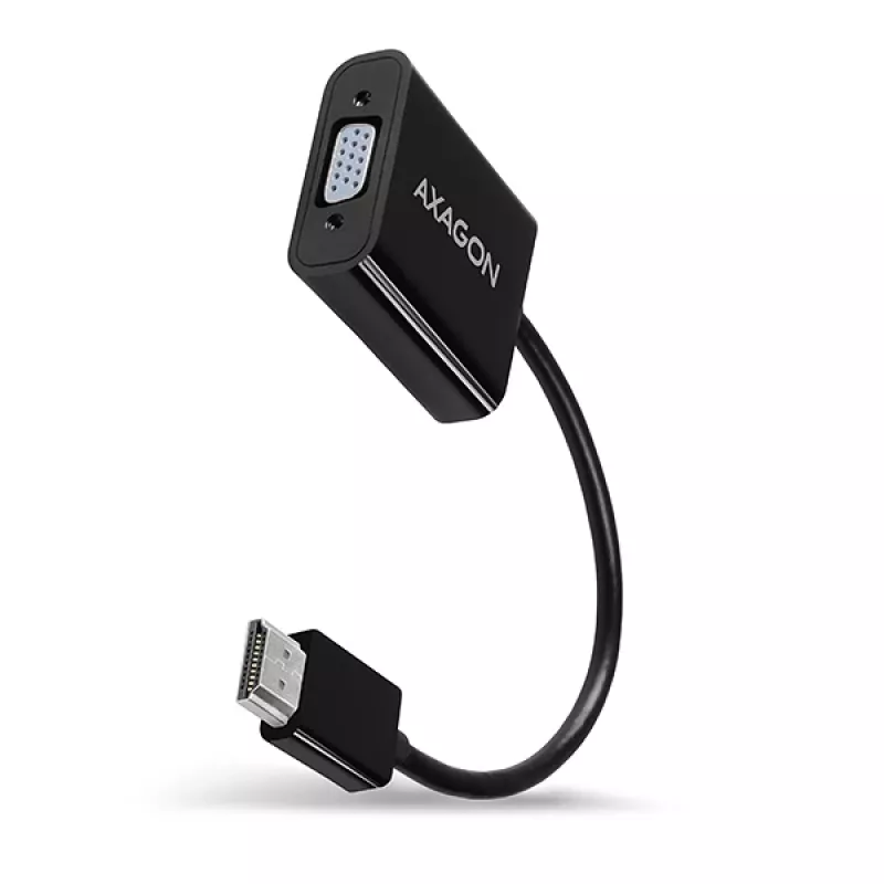 Axagon RVH-VGAN HDMI -> VGA adapteris FullHD, 1920x1200, garso išvestis, maitinimo įvestis