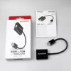 Axagon RVH-VGAN HDMI -> VGA adapteris FullHD, 1920x1200, garso išvestis, maitinimo įvestis
