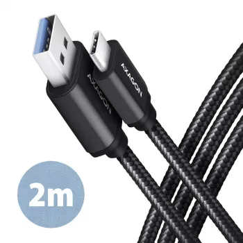 Axagon BUCM3-AM20AB SPEED USB-C <> USB-A 3.2 Gen 1 laidas 2 m
