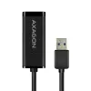 „Axagon ADE-SR“ USB-A gigabito eterneto adapteris, laidinis, USB, Ethernet, 1000 Mbit/s, juodos spalvos
