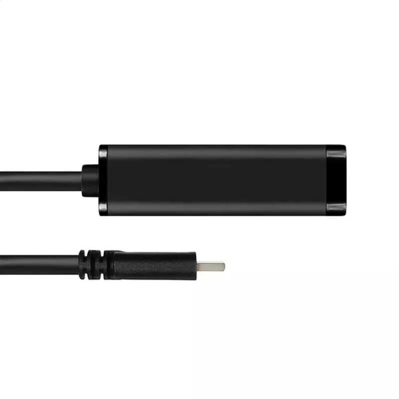 Axagon ADE-SRC USB-C gigabit eterneto adapteris, laidinis, USB Type-C, Ethernet, 1000 Mbit/s, juodas