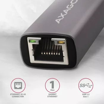 Tinklo plokštė Axagon ADE-TRC Ethernet 5000 Mbit/s
