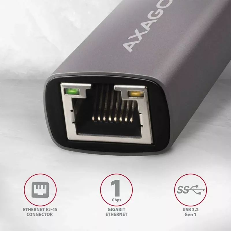 Tinklo plokštė Axagon ADE-TRC Ethernet 5000 Mbit/s