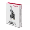 “Axagon PCEA-S2N” PCIe adapteris – 2 nuoseklieji prievadai, 250 kbps, su SP ir LP