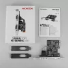 “Axagon PCEA-S2N” PCIe adapteris – 2 nuoseklieji prievadai, 250 kbps, su SP ir LP