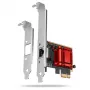 „Axagon PCEE-G25 PCIe – 2.5 Gigabit Ethernet adapteris Realtek 8125, PXE, su SP ir LP“