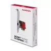 Vidinė tinklo plokštė AXAGON PCEE-GIX — PCI Express, Ethernet, 5000 Mbit/s, IEEE 802.3/802.3ab/802.3u