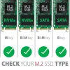 „Axagon PCEM2-DC“ PCIe x4 – M.2 NVMe M-rakto + SATA B-rakto lizdo adapteris su aušintuvu, SP ir LP