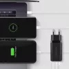 Axagon ACU-DPQ65 GaN sieninis įkroviklis 65W, 3x prievadas (USB-A + dvigubas USB-C), PD3.0/QC4+/PPS/Apple
