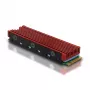 Axagon CRL-M2 Pasyvus aliuminio aušintuvas visiems M.2 SSD, 2280 dydis, 12 mm aukštis.