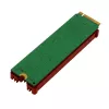 Axagon CRL-M2 Pasyvus aliuminio aušintuvas visiems M.2 SSD, 2280 dydis, 12 mm aukštis.
