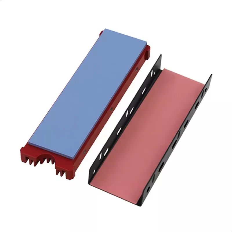 Axagon CRL-M2 Pasyvus aliuminio aušintuvas visiems M.2 SSD, 2280 dydis, 12 mm aukštis.