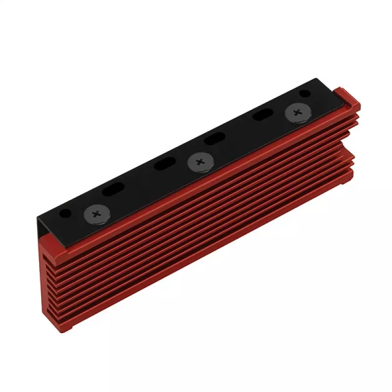 Axagon CRL-M2 Pasyvus aliuminio aušintuvas visiems M.2 SSD, 2280 dydis, 12 mm aukštis.