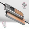 Axagon CLR-M2FAN varinis radiatorius su ventiliatoriumi, skirtas vienpusiams ir dvipusiams M.2 SSD diskams, 2280 dydžio, 13 mm aukščio.