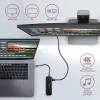 Axagon HMC-6GL USB 3.2 Gen 1 centrinė stotelė, 3x USB-A, HDMI 4k/30Hz, RJ-45, PD 100W, 20 cm USB-C laidas